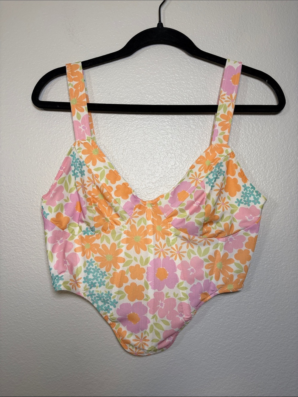 SABO Skirt Floral Corset Tank - M